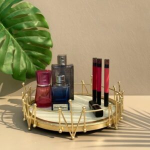 Golden Storage Multipurpose Tray